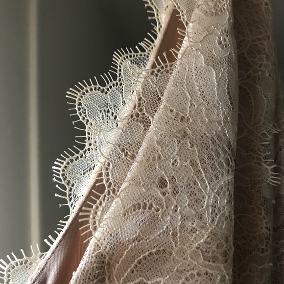 BCBG LACE BLUSH DRESS - Picture 6 of 7